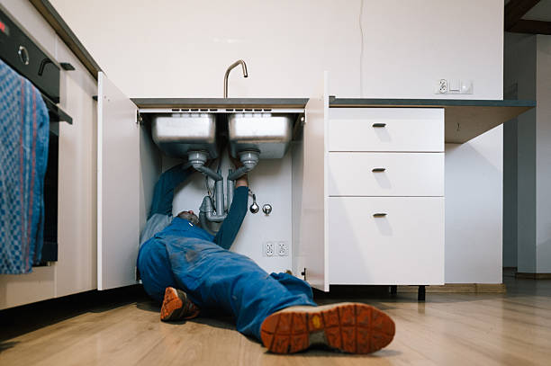 Professional Drain Cleaning technician working in Murfreesboro, NC